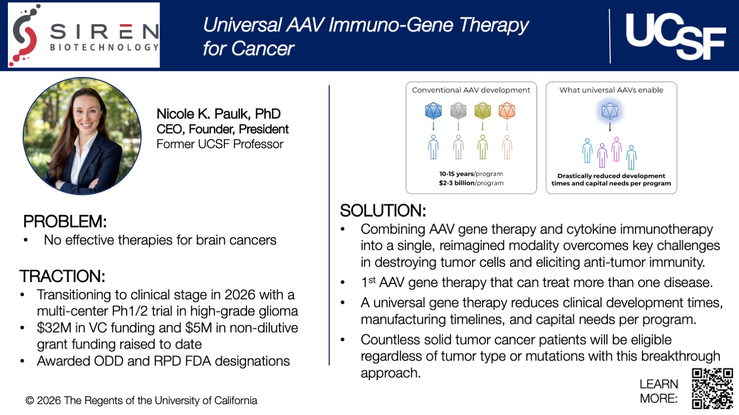 SIREN Biotechnology Slide