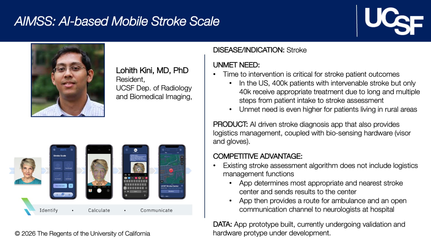 AIMSS - AI-Based Mobile Stroke Scale