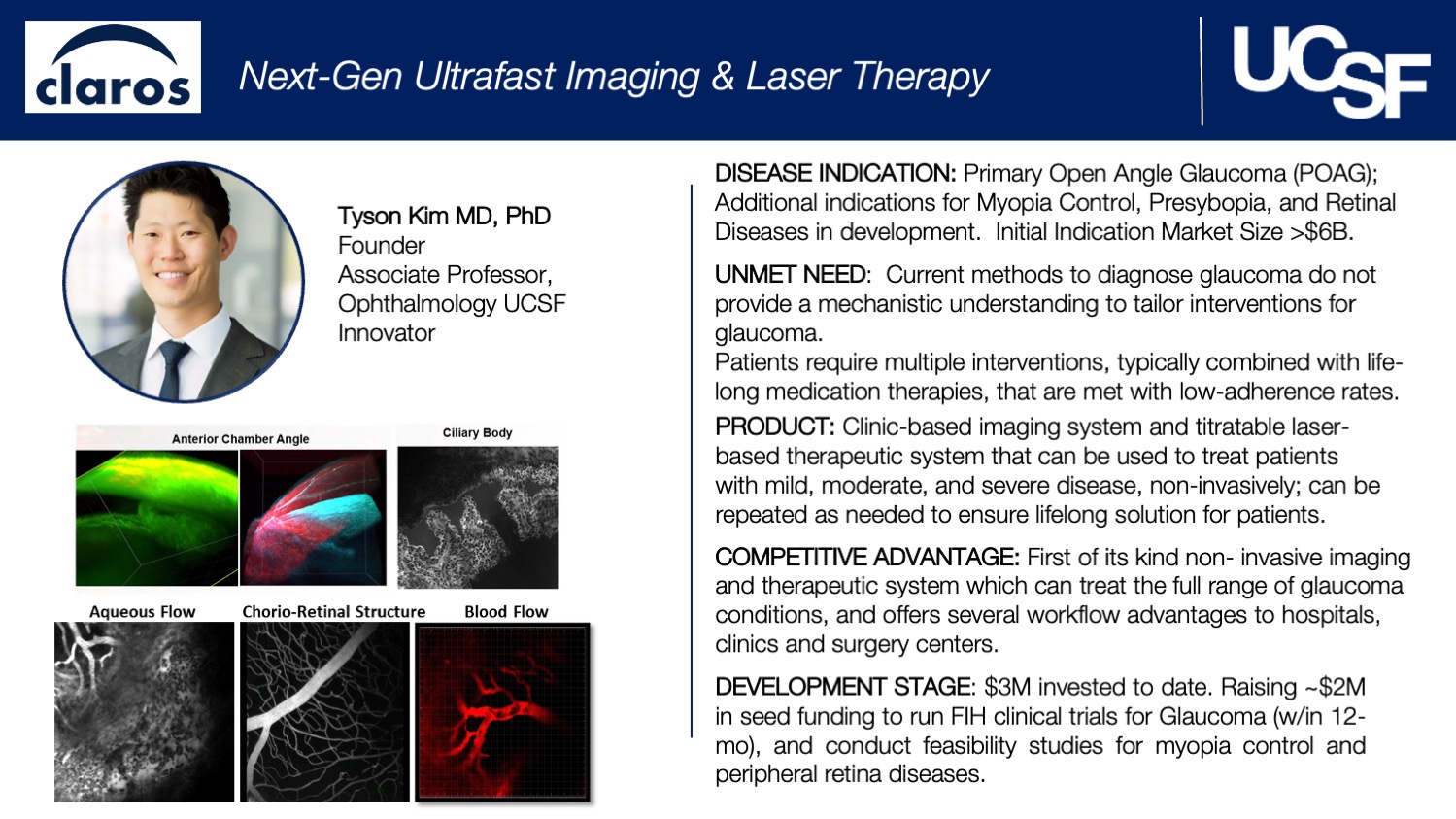 Claros - Next-Gen Ultrafast Imaging & Laser Therapy