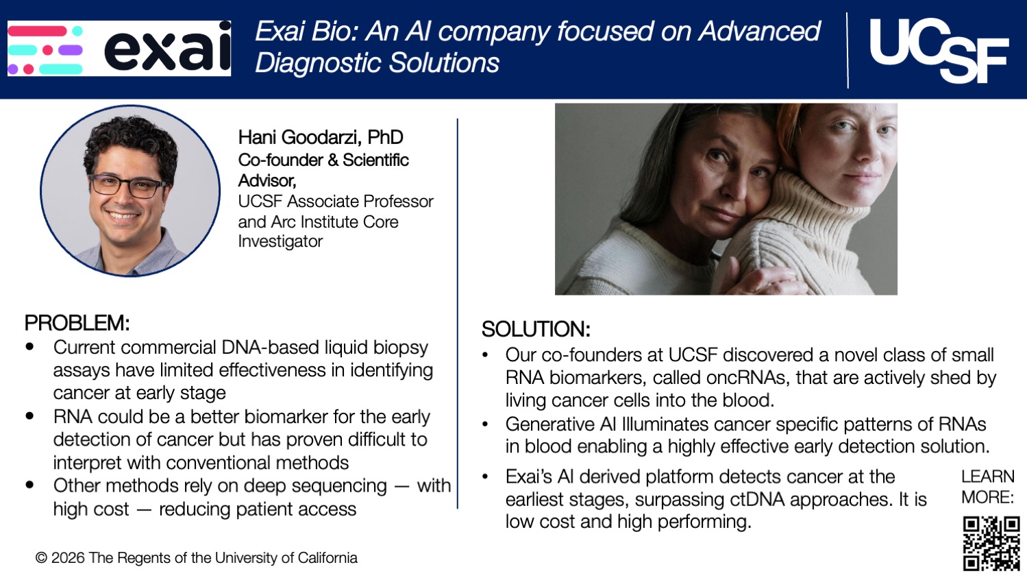 Exai Bio - An Al company focused on Advanced Diagnostic Solutions